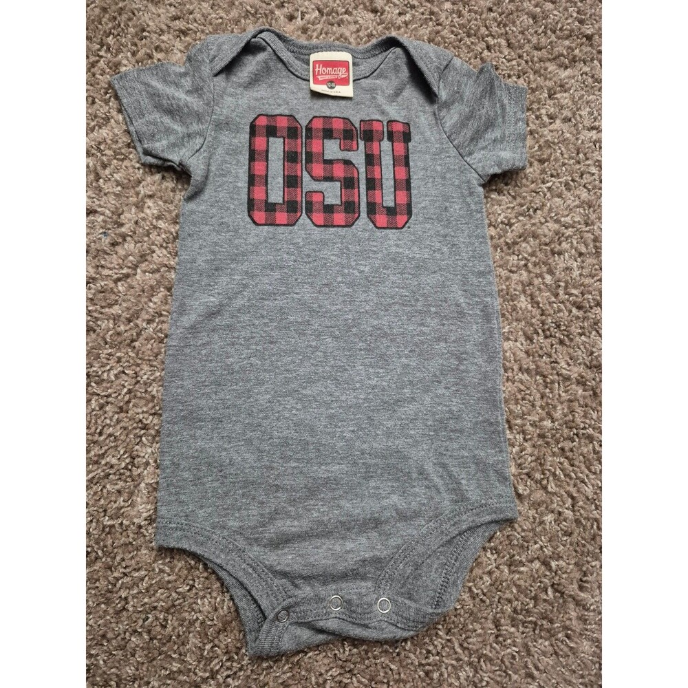 Homage bodysuit Ohio State size 12-18 months